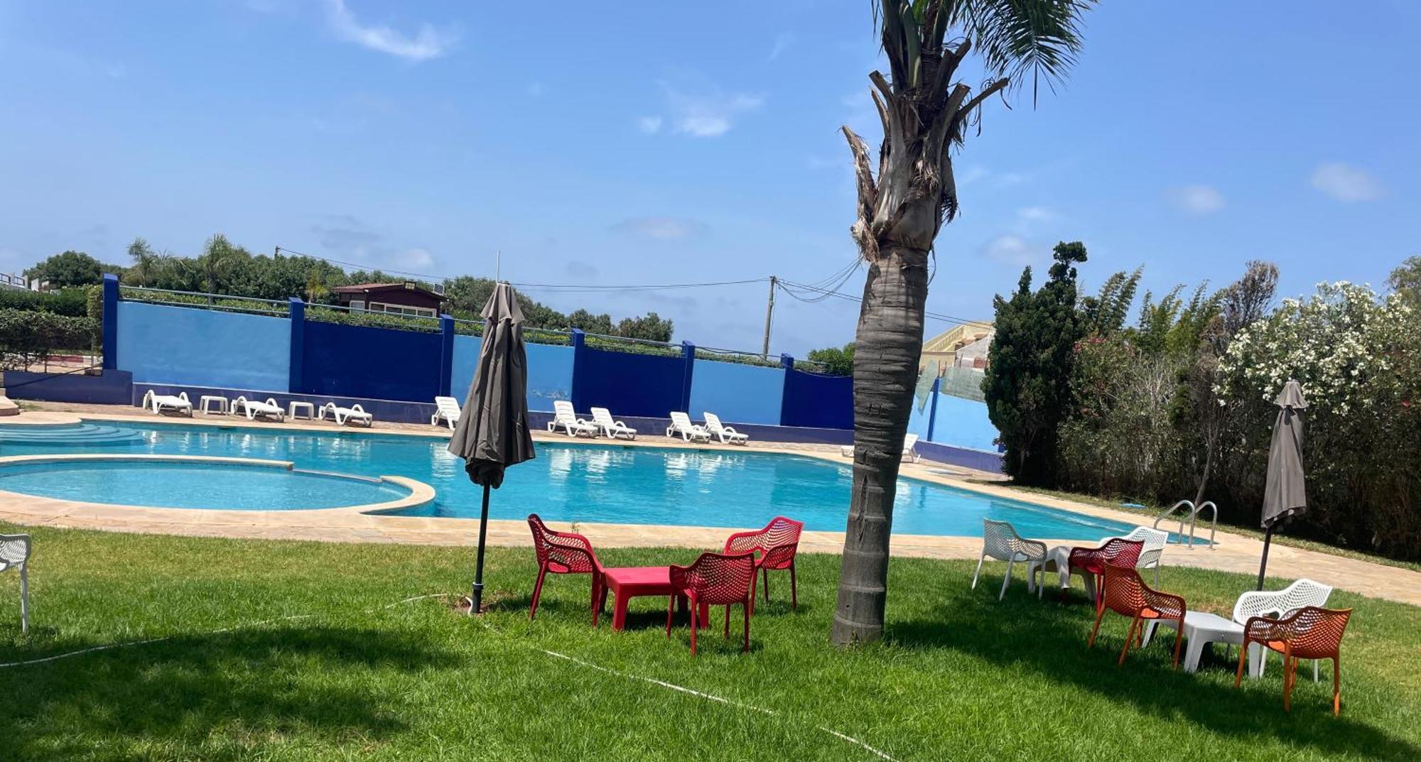 Appartement Meuble Residence Fermee Avec Piscine Sidi Rahal  Extérieur photo